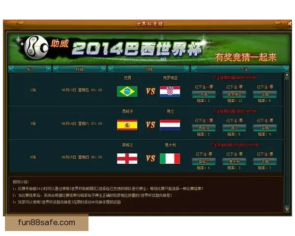世界杯竞猜结果分析与预测技巧揭秘助你轻松赢得下注优势