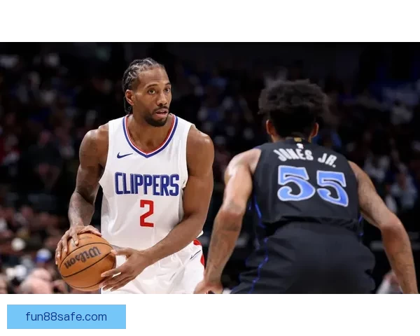 快船小卡加兰缺阵被鹈鹕逆转 墨菲三世独得27分难救主